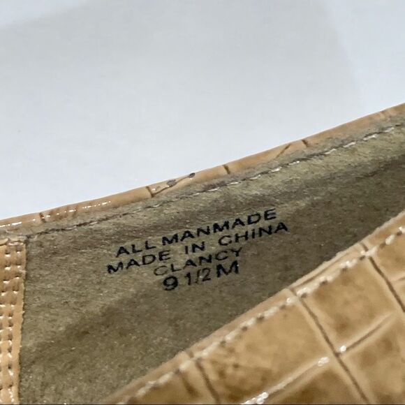 Karen Scott Clancy Closed Toe Classic Pumps Shoes Tan Sz 9.5 - Picture 11 of 11